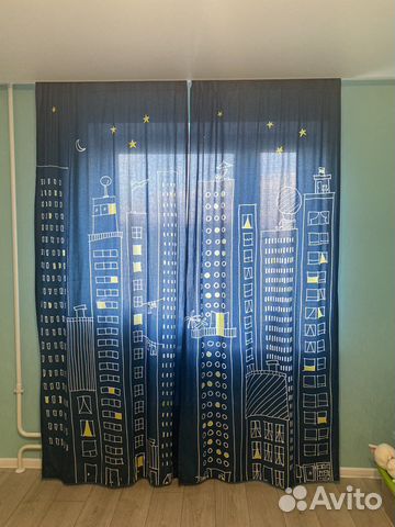 Шторы IKEA детские