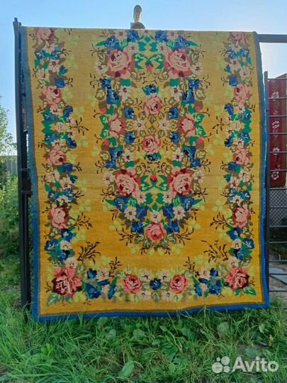 Винтажные сибирские ковры ручной работы