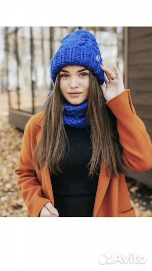 Шапка+снуд
