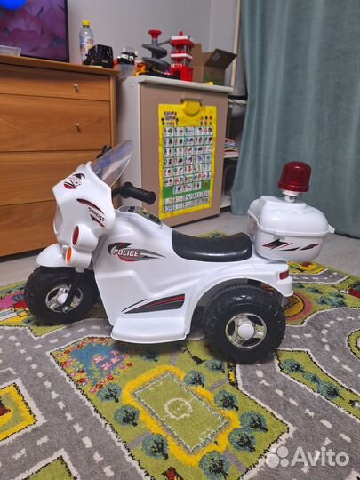 Детский мотоцикл на аккумуляторе бу