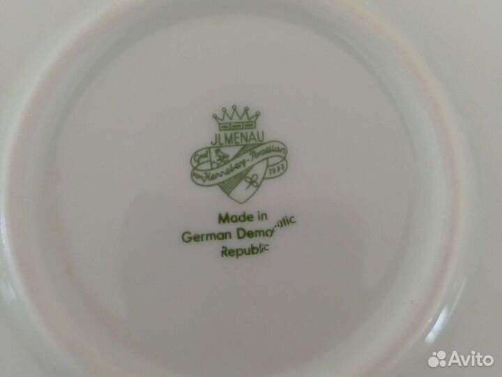 Посуда фарфор гдр