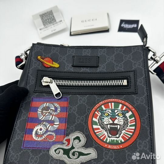 Gucci Supreme Nightmare Courier Patch Оригинал