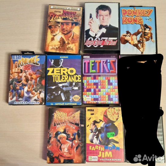 Картриджи для Сеги