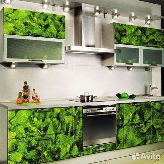 Оклейка кухни, мебели, печать