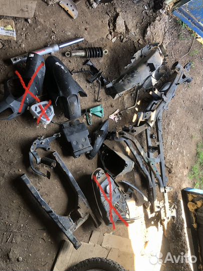 Запчасти на мопед шторм индиго storm indigo