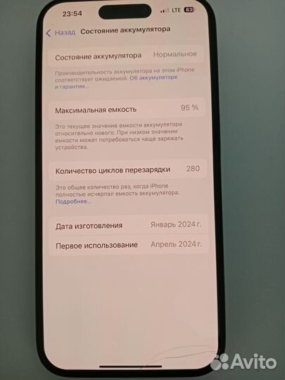 iPhone 15 Pro, 256 ГБ