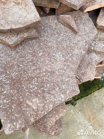 Природный камень 70 метров, 2 см ширина