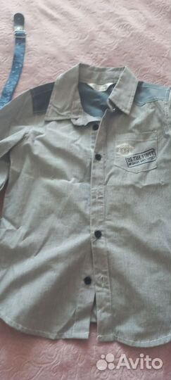 Рубашка на мальчика 116