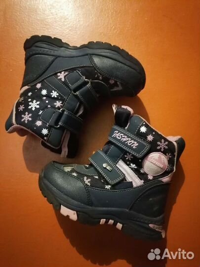 Ботинки детские, зима, мембранная, р. 29