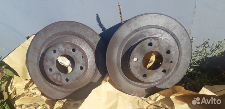 Диски тормозные задние