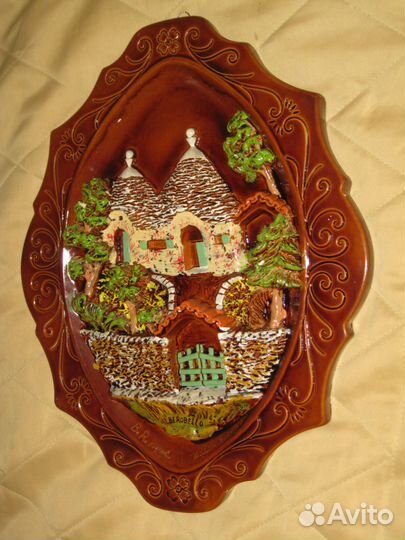 Панно Картина riprod vietata 333209 Alberobello