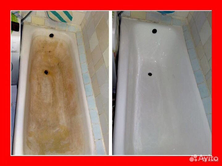 Реставрация ванн жидким акрилом