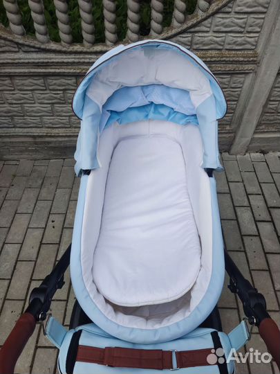 Коляска 2 в 1 bebetto luca рго