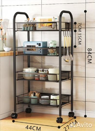 Этажерка для ванной и кухни