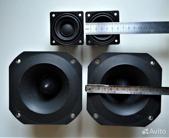 Tecynics. Sony. Pioneer. Рупорные. S-30 90. B & W