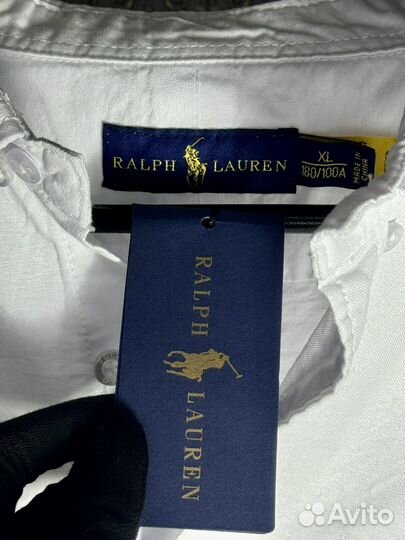 Рубашка Polo Ralph Lauren (Белая)