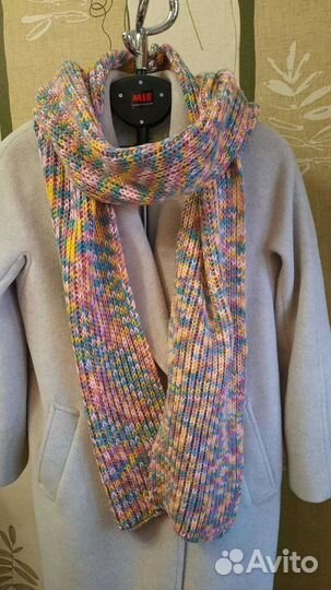 Вязанный шарф (ручная работа)