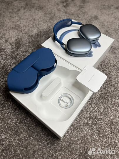 AirPods Max Blue оригинал(190+ отзывов)