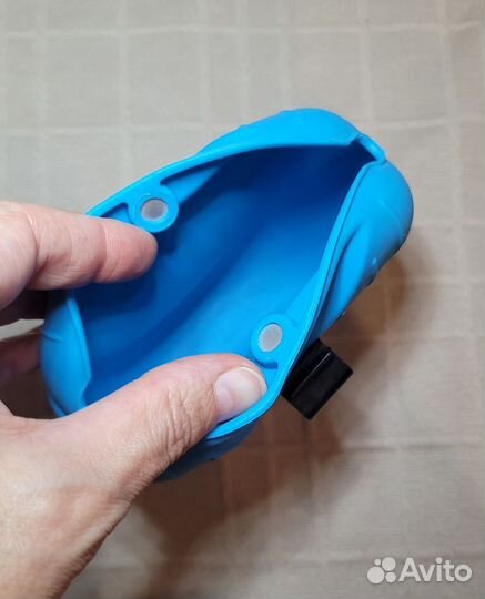 Силиконовая сумочка для лакомств + кликер (набор)