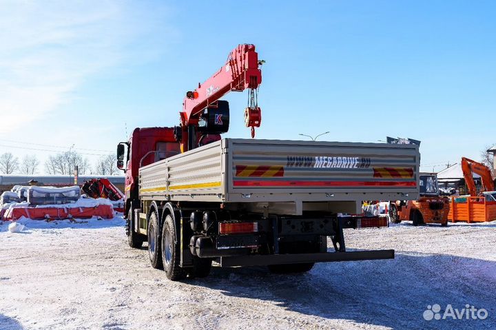 DongFeng DFH3330A80 с КМУ, 2023