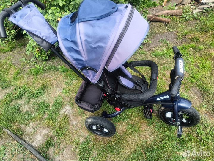 Трехколесный велосипед коляска