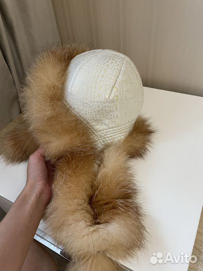 Шапка натуральный мех женская