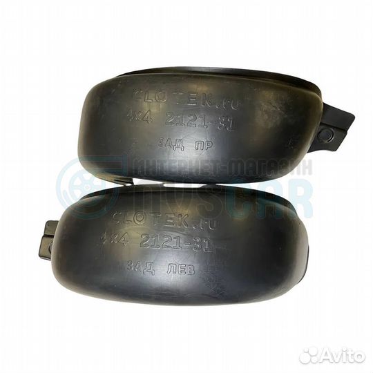 Задние локеры без сверления Лада Нива 4х4