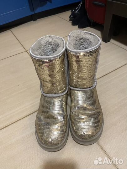 UGG женские с пайетками