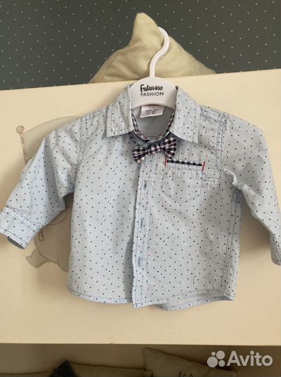 Рубашка для мальчика 68