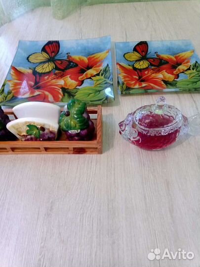 Икорница хрустальная