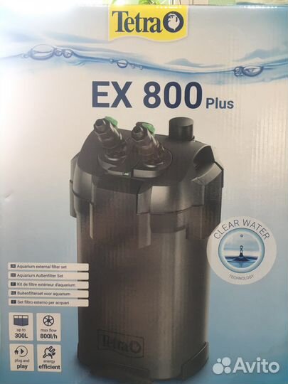 Внешний фильтр tetra ex 800 plus