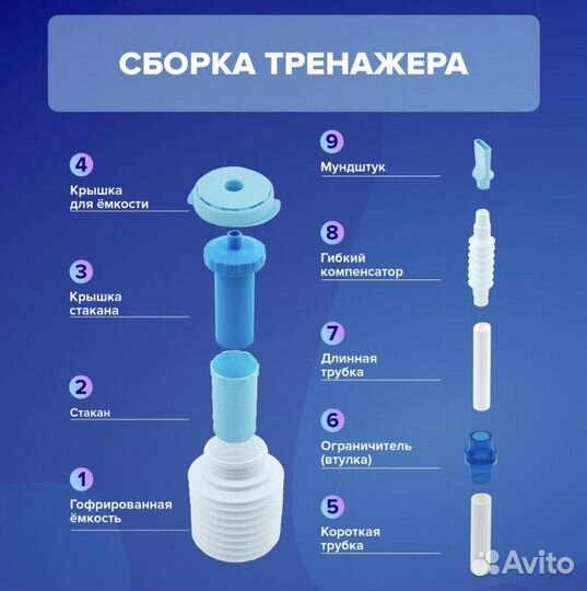 Дыхательный тренажер самоздрав