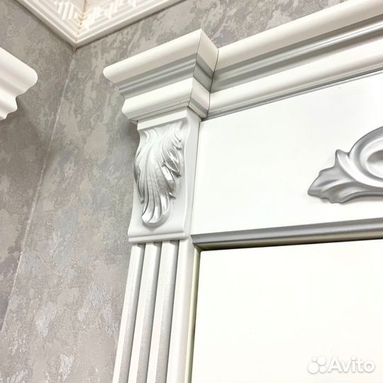 Двери «Изабелла» серебро патина в рассрочку