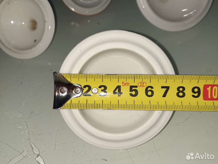 Крышечки фарфоровые