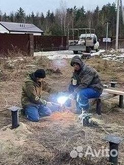 Винтовые сваи Монтаж винтовых свай