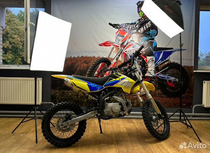 Питбайк Apollo RFZ старт 125LE 17/14