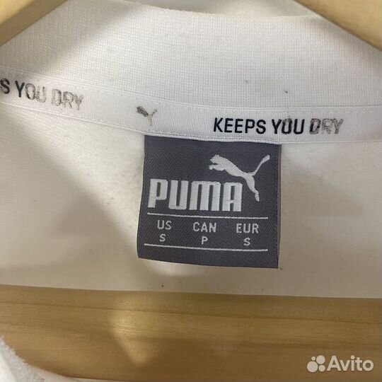 Топик лонгслив Puma Центр Лого оригинал