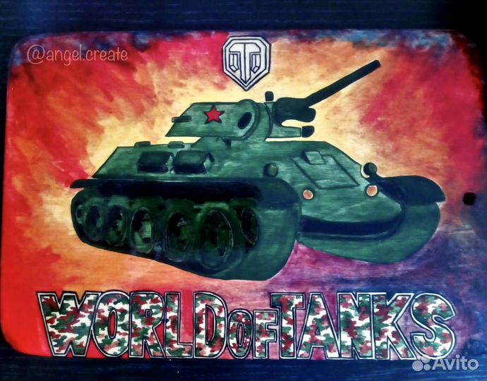 Кухонные досочки, лопатки с ручной росписью