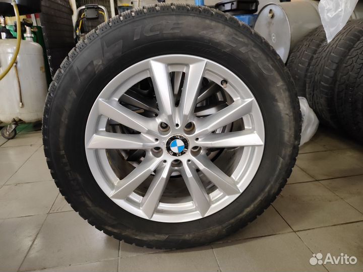 Зимние колеса на оригинальных дисках BMW X5 X6