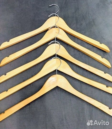 Вешалки плечики деревянные 5 шт