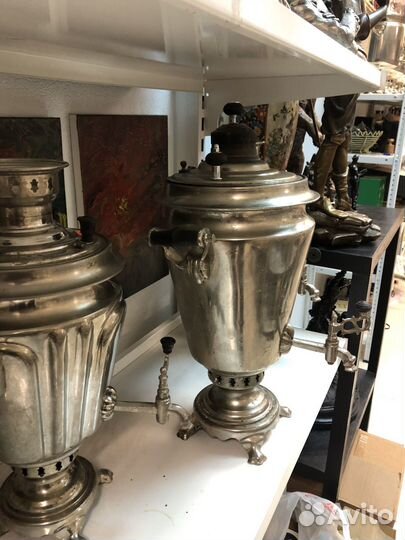 Самовар рюмка 6литров СССР