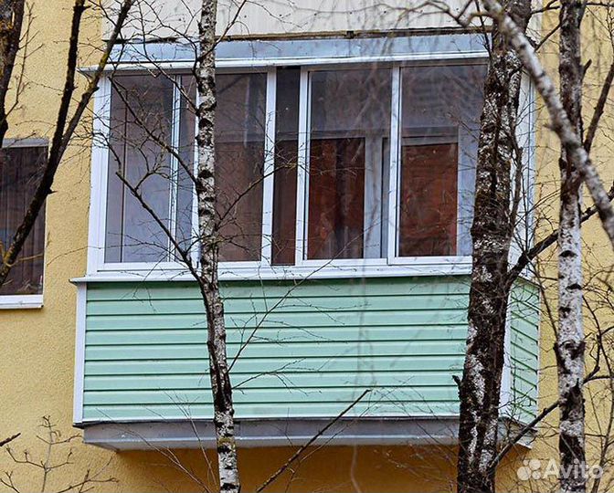 Остекление балкона, лоджии