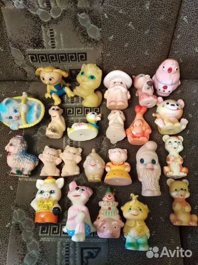 Резиновые игрушки СССР
