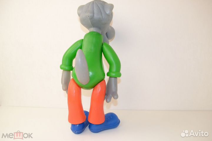 Игрушка СССР Волк Дутыш Ну,погоди Редкий Большой