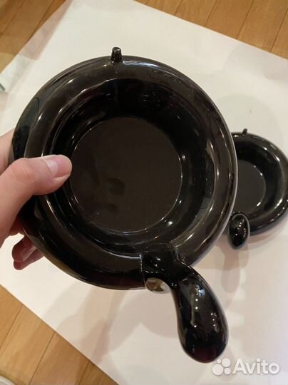 Пепельница черный лебедь