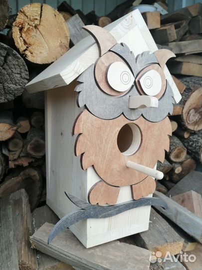 Скворечник для птиц деревянный