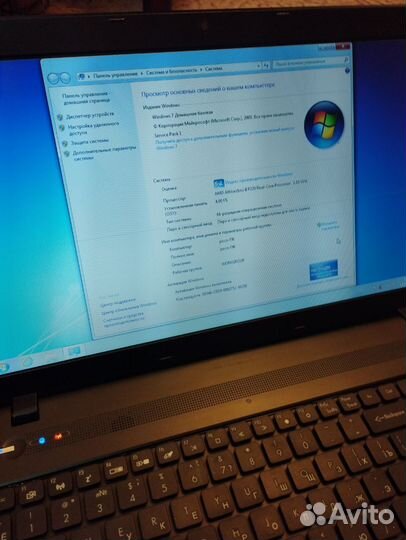 Ноутбук Packard bell TK81