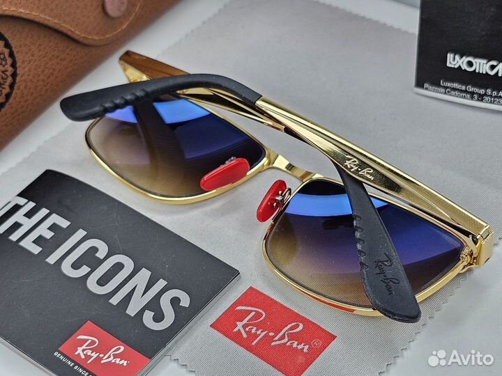 Очки Ray Ban 3726 Ferrari Коричневый Градиент