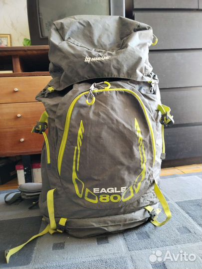 Рюкзак туристический 80 литров бу