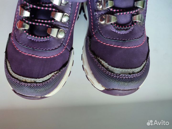 Ботинки демисезонные для девочки tombi 23 размер